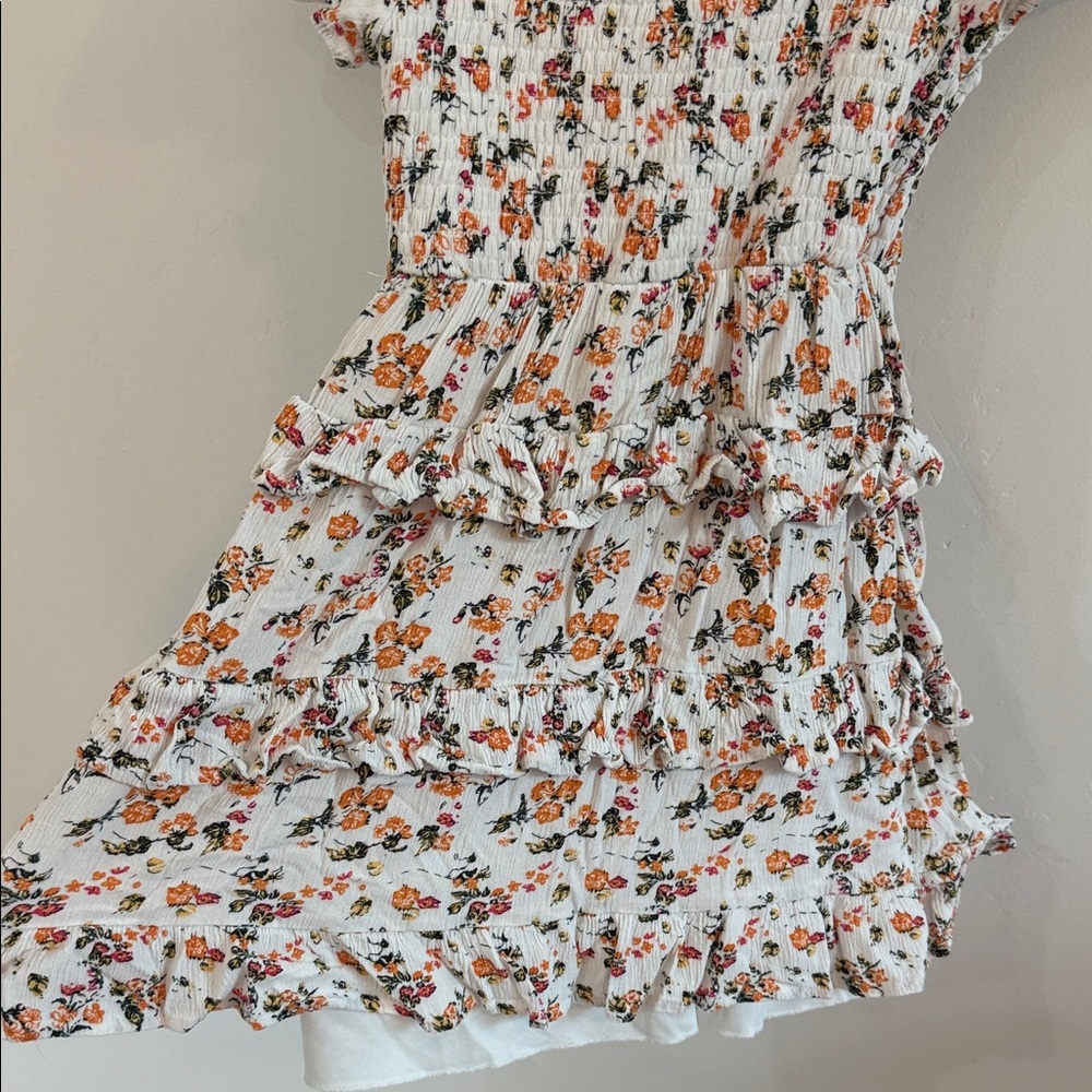 Floral Ruffle Dress - Picture 3 of 7